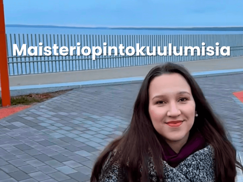 Maisteriopintokuulumisia!