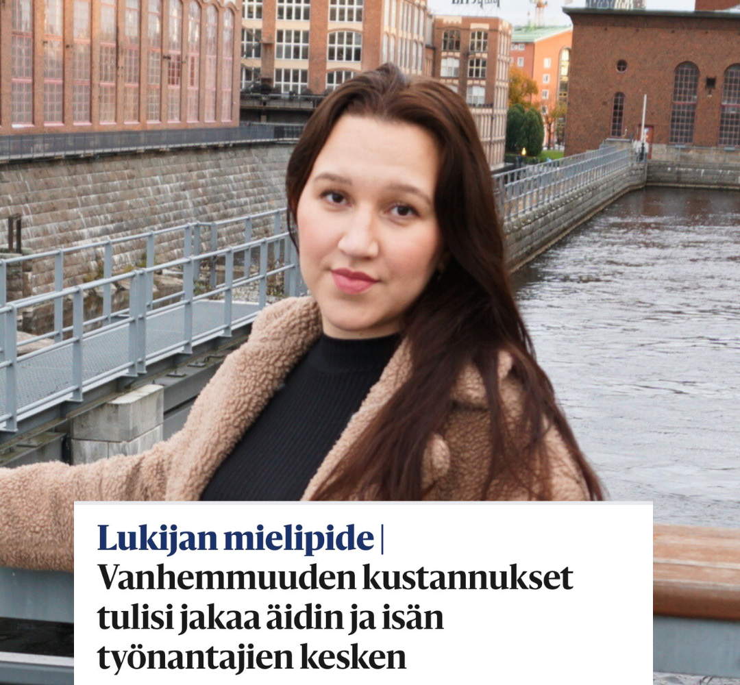 Vanhemmuuden kustannukset tulisi jakaa äidin ja isän työnantajien kesken