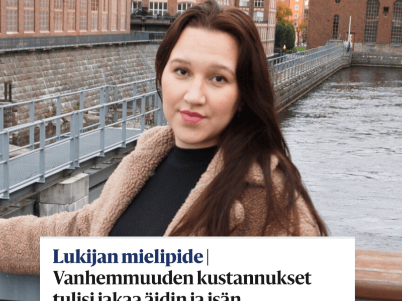 Vanhemmuuden kustannukset tulisi jakaa äidin ja isän työnantajien&nbsp;kesken
